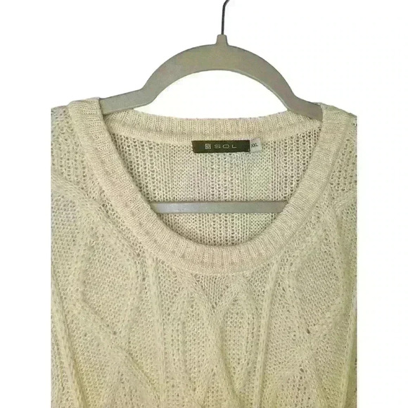 SOL Alpaca Knit Crewneck Sweater Size XXL - Picture 3 of 8